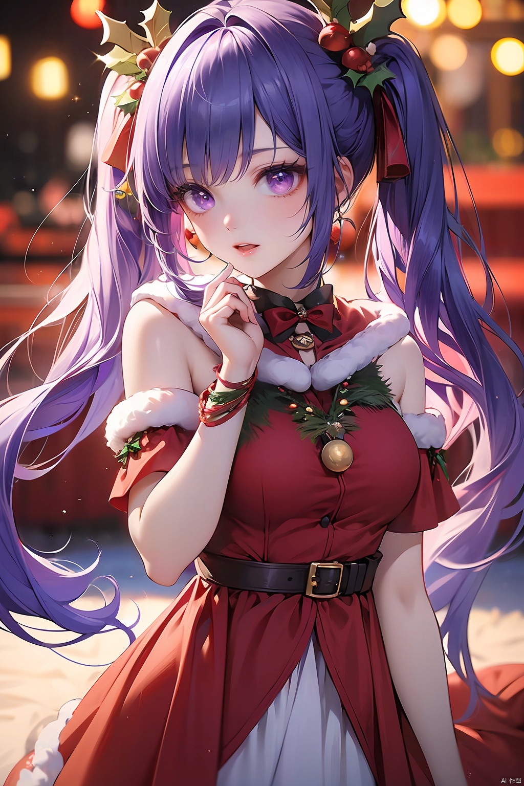 圣诞服装女孩