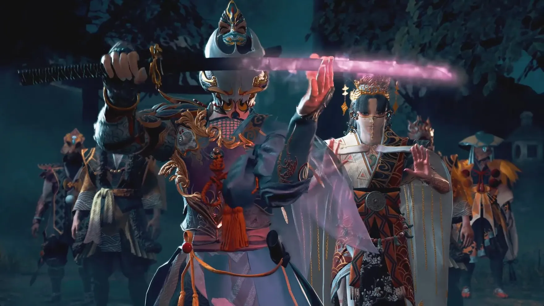 与恶魔战斗的护送他们 《祇：女神之路》在 Steam 上获得演示