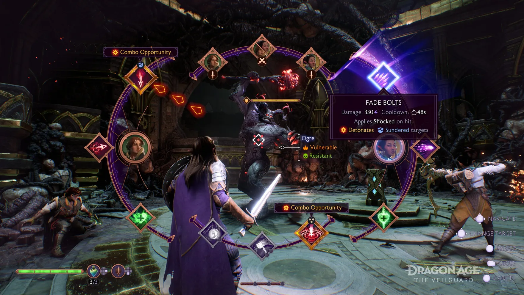 《Dragon Age： The Veilguard》的可自定义难度看起来真的很棒