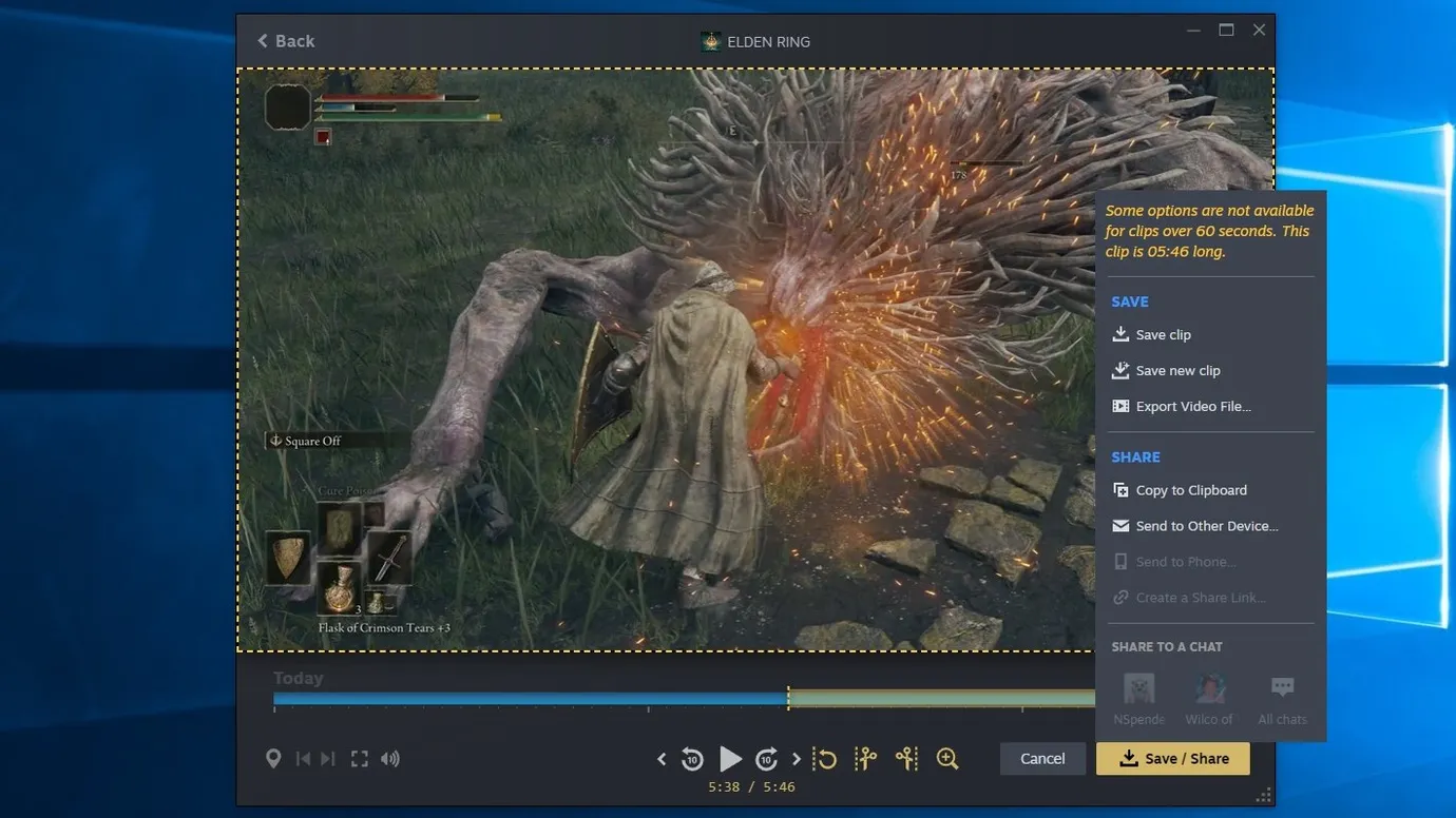 如何使用Steam录制游戏剪辑