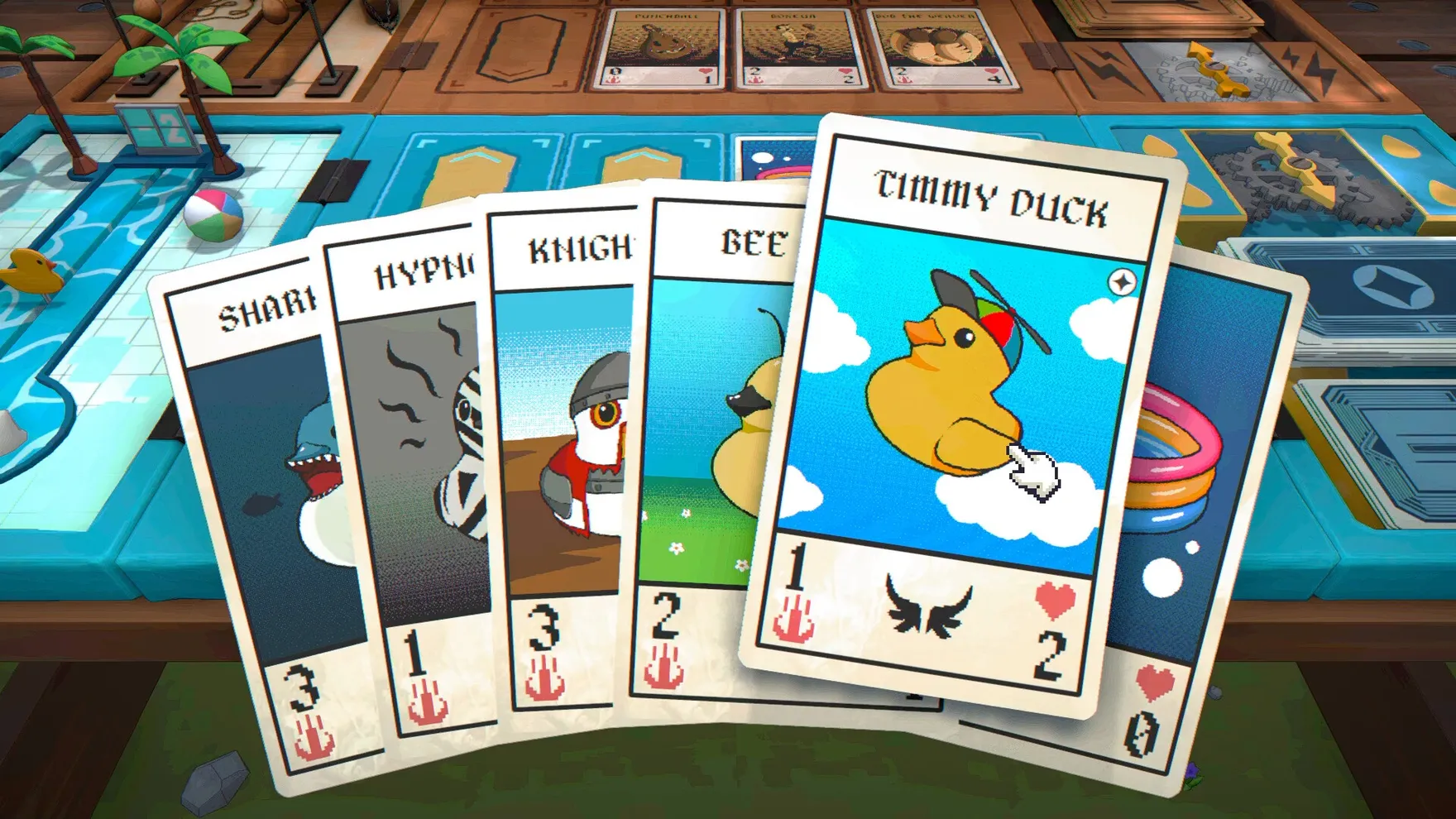 新的卡牌战斗游戏 Placid Plastic Deck 使用鸭子的黑暗魔法将 Pokémon 与 Inscryption 融合在一起