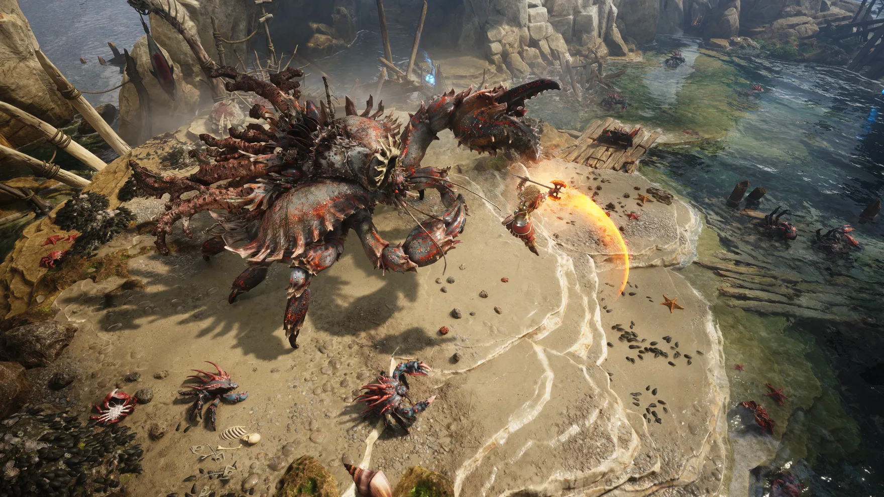 Titan Quest 2 肯定看起来像是你们暗黑破坏神 4 仇恨者所追求的那种更明亮、更轻松的动作角色扮演游戏