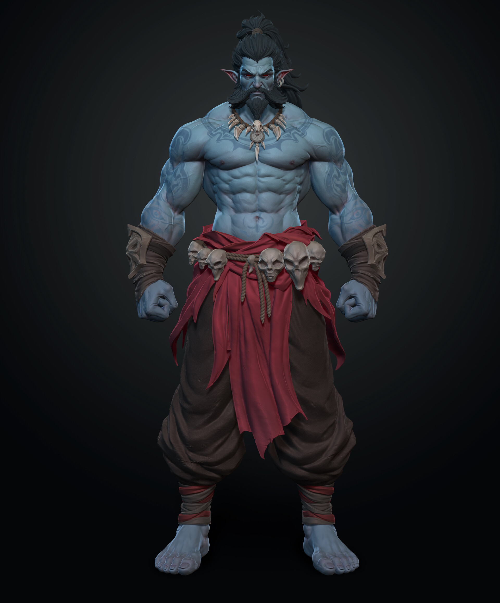 兽人拳师 Orc Warrior